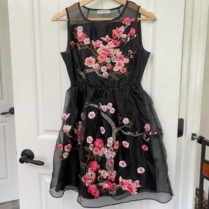 Boutique Cherry Blossom Dress